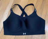 Under Armour Women Black High Impact Molded Cup Sports Bra XL Fitted 1310850 Photo 0