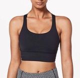 Lululemon Energy Longline Sports Bra Black Photo 0