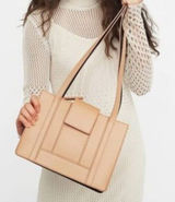 NWT Ro Bags Women's Leather Odeon Trapunto Double Strap Purse Bag Photo 0