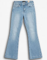 Banana Republic Wide Leg Jeans Light Wash High Rise Size 27 4 Blue Denim Photo 0