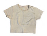 Offline aerie tan cropped short sleeve top XS Photo 0
