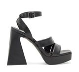 Abound Tracy Black Platform Heels Size 10 Photo 0