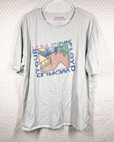 Lucky Brand White Pink Floyd Graphic Print Tee Photo 0