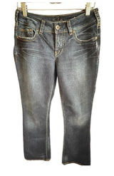 Silver Brand Jeans Suki Curvy Fit Mid Rise Bootcut Women's Size 29/33‎ Photo 0