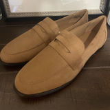 GAP Suede Loafer Penny Loafers Honey Brown Size 9 NWOB Photo 0