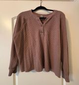 Old Navy Waffle Knit Long Sleeve Photo 0