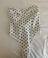 Shein Polka Dot Bodysuit Photo 0