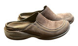 Merrell Primo Scoop Mules Womens 7 Brown Nubuck‎ Leather Slip On Clogs Comfort Photo 0