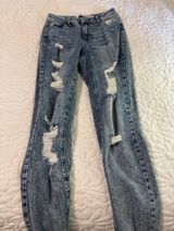 Loose fit ripped jeans Photo 0