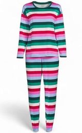 Womens Long Sleeve Tee and Joggers Pajama Set/ Sz L(12-14) Photo 0