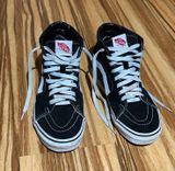 Black Vans High-Top Men's Shoes Photo 0