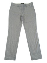 Banana Republic Sloan Striped Ankle Pants Women‎ Size 6 Cotton Stretch Preppy Photo 0