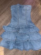 Denim dress game day Blue Size XS Photo 0