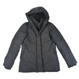 Abercrombie Fitch Ultra Black Puffer‎ Jacket Hooded Wind Water Resistant Small Photo 0