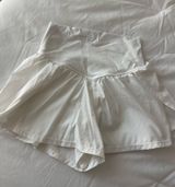 JoyLab White Flowy Shorts Photo 0
