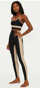 Beach Riot Colorblock Black/ Tan Size: XS Photo 0