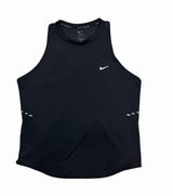 Nike Swift Dri Fit Running Tank Top Black Womens Large Photo 0