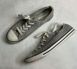 Converse‎ Chuck Taylor All Star Dainty Ox Grey Canvas Sneakers Women 7 Photo 0