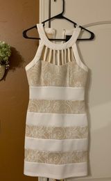 Peebles Formal Mini Dress Photo 0