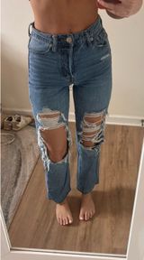 Aeropostale Jeans Distressed High-Rise Photo 0