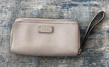 Kate Spade Gray Grove Street Anita Clutch Wristlet Wallet Photo 0