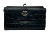 DOONEY & BOURKE Vintage y2k Black Kisslock Wallet Photo 0