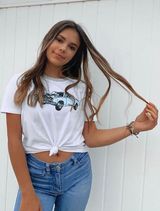 car tee White Photo 0