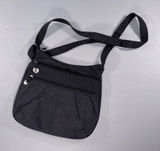 Travelon Anti-Theft Expandable Crossbody Bag Black Nylon Multi-Pocket Travel Bag Photo 0