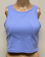 NWOT PARAGON RECSTRETCH Athletic Bra Crop Top in periwinkle size 2XL Photo 0