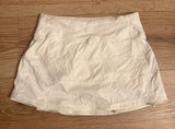 Lululemon White Pace Rival Skirt - size 2 Photo 0