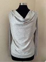 Anthropologie Gray Cowl Neck Sweater Photo 0