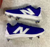 New Balance FuelCell FUSE v 4 Metal Softball Cleat Blue White SMFUSEB4 Womens‎ 8 Photo 0