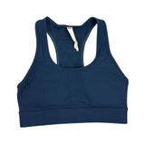 Fabletics Trinity High-Impact Athletic Active Blue Sports Bra Size Medium Photo 0