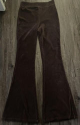 Y2K Aeropostale Flare Leg Brown Ribbed Corduroy Pants Sz M Photo 0