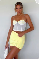 White Fox Boutique Mini Skirt Photo 0
