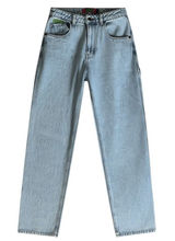 Empyre Cargo Jeans Womens 2 Light Wash Baggy Wide Leg‎ Y2K Skate Denim Pants Photo 0