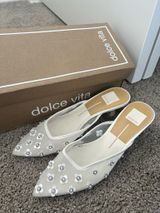 Dolce Vita White Kitten Heels Photo 0