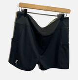 On Running Court Dress Shorts Women XL‎ Black Athletic Tennis Pockets Gym Sport Photo 0