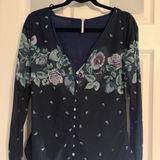 Free People Home Grown Mesh Cardi. Photo 0