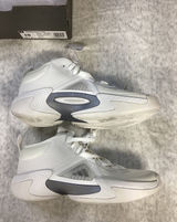 Adidas Exhibit Select Mid Womens Basketball Shoes White Silver IE9332 Size 10 Photo 0