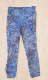 Lululemon Women's Fast and Free Tight II 25" Running Leggings Blue Sz 6 Photo 0