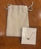 Green Kendra Scott necklace Photo 0