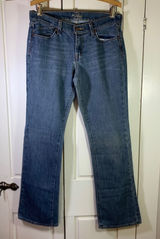 Old Navy The Flirt Bootcut Jeans Womens 6 Regular Medium Wash Blue Mid Rise Y2K Photo 0