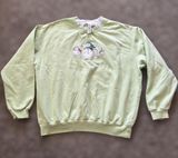 Vintage Crew Neck Winter and Christmas Snowman Sweatshirt Photo 0