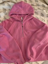 Pink Lululemon Scuba Jacket Hoodie Zip-Up Photo 0