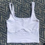 Abercrombie White Tank Top Photo 0