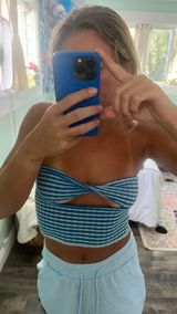 Striped Tube Top Photo 0