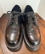 Dr. Martens 1461 Quad Platform Oxford Shoes Black Leather Women US 6 UK 4 EU 37 Photo 0