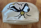 Collectable Danielle Nicole Disney Beauty‎ And The Beast Cogsworth Makeup Bag Photo 0