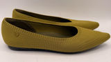 Vivaia Aria Pointed Toe Knit Flats Chartreuse Green Womens Size EU 40/ US 9.5 Photo 0